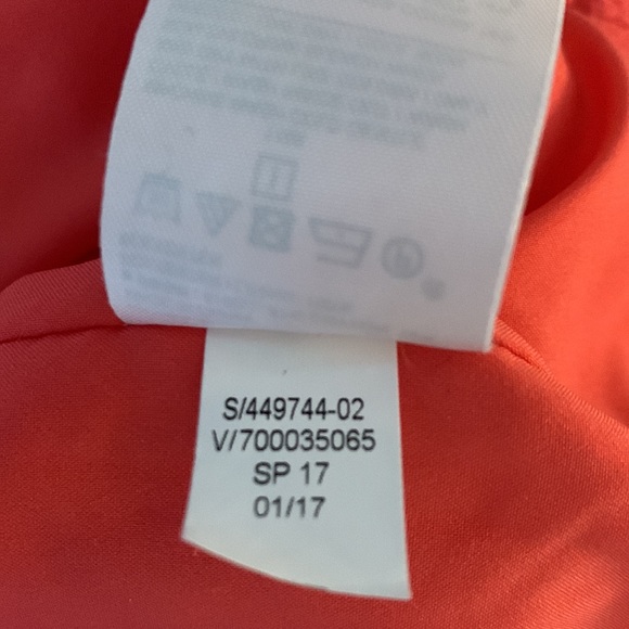 BANANA REPUBLIC- Pink fully lined pencil skirt, cotton blend. 10 - Picture 10 of 10